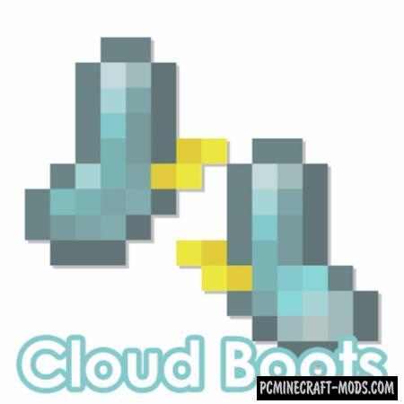 Cloud Boots - Armor Mod For Minecraft 1.20.2, 1.19.4, 1.16.5, 1.12.2