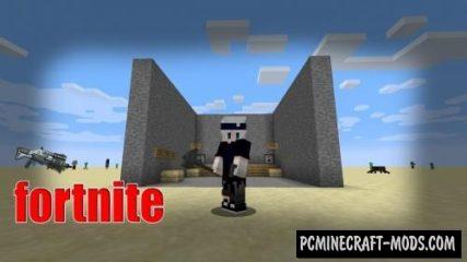 Fortnite - Weapons Mod For Minecraft 1.12.2