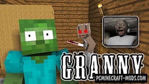 Granny! - Puzzle, Horror Map For Minecraft