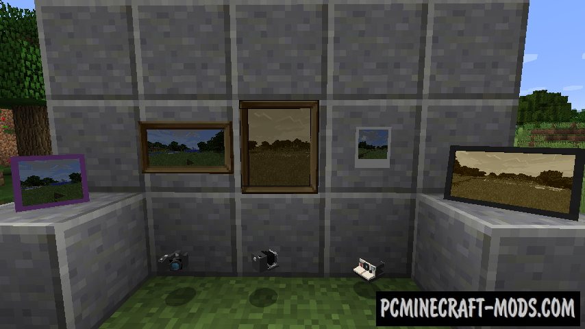 Сamera for Photos/Lens Filters Mod For Minecraft 1.14.4