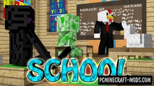 Another School - Decor Mod For Minecraft 1.12.2