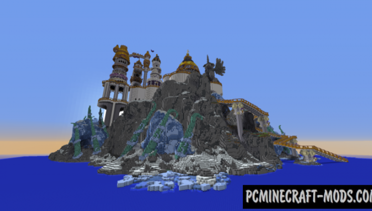 Canterlot Castle Map For Minecraft 1.14.1, 1.13.2  PC 