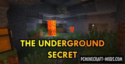The Underground Secret - Puzzle Map For MC