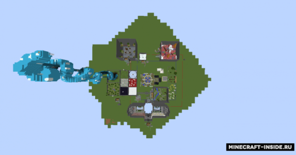 Minigames4Fun Map For Minecraft 1.14.1, 1.13.2  PC Java Mods