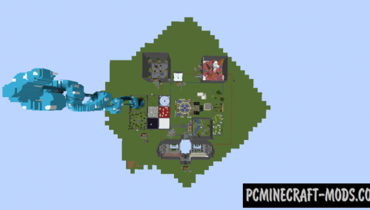 Minigames4Fun - Mini-Games Map For Minecraft