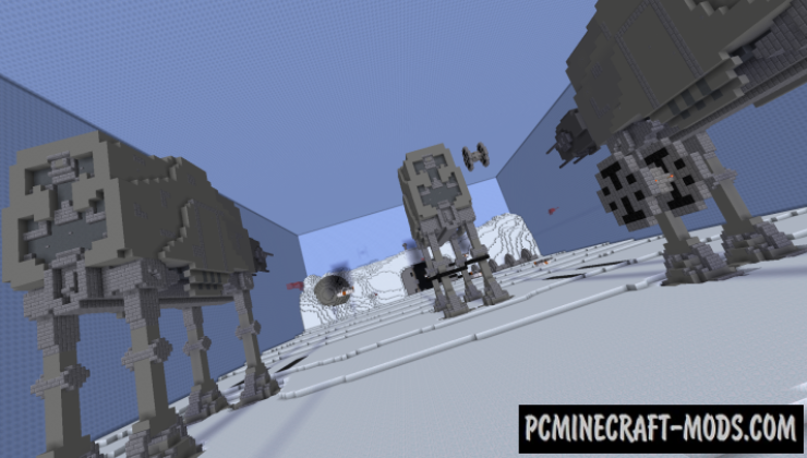 Star Wars Dropper - Parkour Map For Minecraft