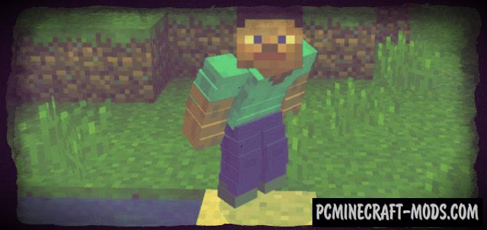 3d Animations For Steve Minecraft Bedrock Edition Mod 1 9 0 1 8 0 Pc Java Mods