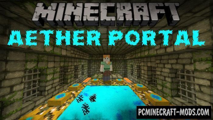 Portal to Aether Dimension Minecraft PE Mod 1.9.0, 1.8.0