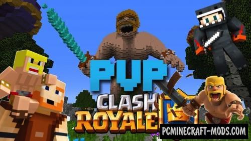 Clash Royale PvP Map For Minecraft