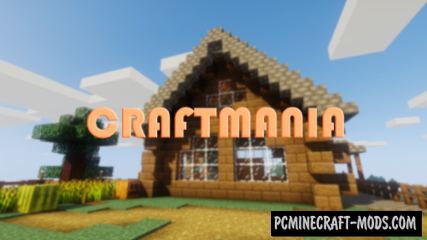 CraftMania 16x Texture Pack For Minecraft 1.16.5, 1.16.4, 1.15.2