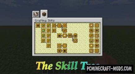 The Skill Tree - GUI, Tweak Mod For Minecraft 1.12.2