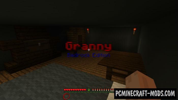 Granny Horror Escape Minecraft PE Map 1.4.0, 1.2.16, 1.2 