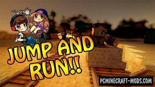 Jump and Run - Parkour Map For Minecraft
