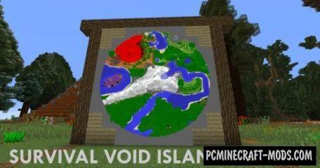 Survival Void Island Map For Minecraft