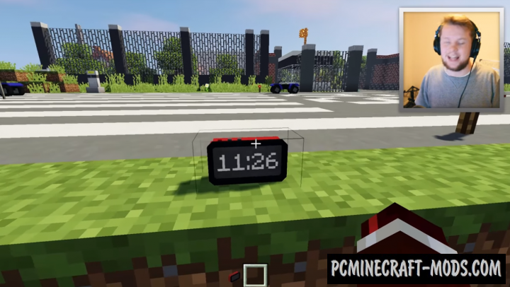 Digital Clock - Decor Mod For Minecraft 1.12.2