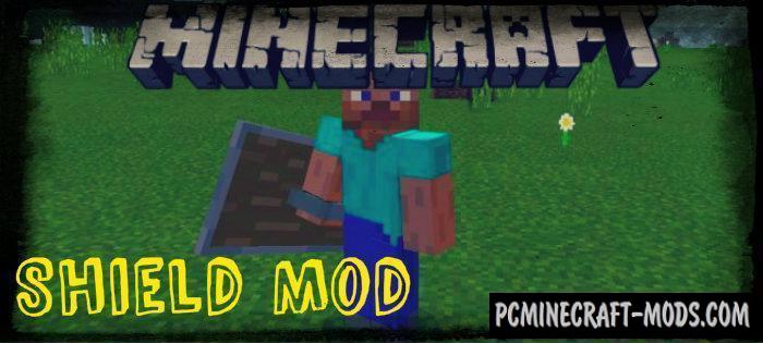 Shield Minecraft PE Mod 1.9.0, 1.7.0 Beta only  PC Java 