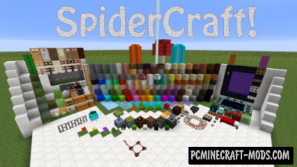 SpiderCraft 32x Resource Pack For Minecraft 1.12.2