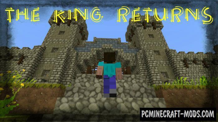 The King Returns Adventure Minecraft PE Map 1.9, 1.8, 1.7