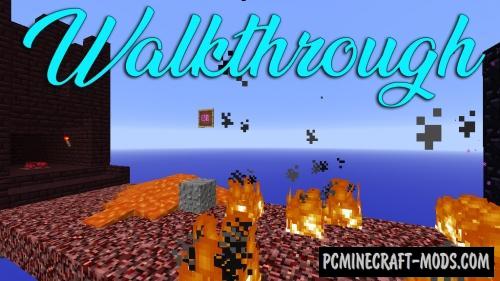 WalkThrough - Puzzle Map For Minecraft