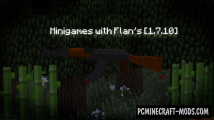 Minigames with Flan's - PvP Map For Minecraft