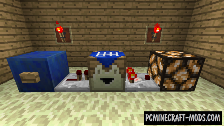 Crafting Automat - Mech Block Mod For MC 1.20.1, 1.19.4, 1.16.5, 1.15.2