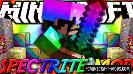 Spectrite - Ore, Weapons Mod For Minecraft 1.12.2, 1.11.2