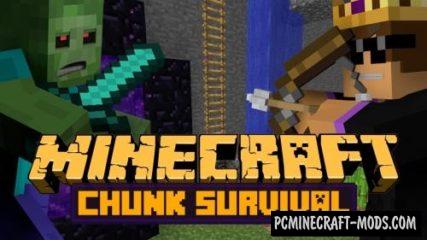 1 Chunk Survival Map For Minecraft