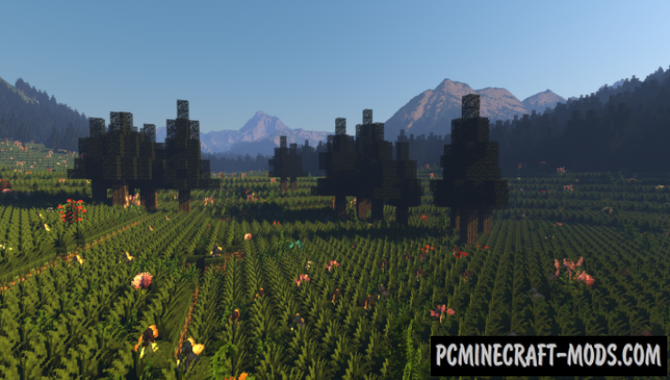 Mountain Landscape Map For Minecraft 1.14.2, 1.14.1  PC 