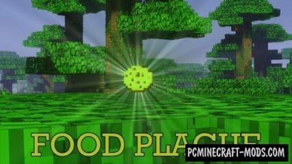 Food Plague Command Block For Minecraft 1.12.2