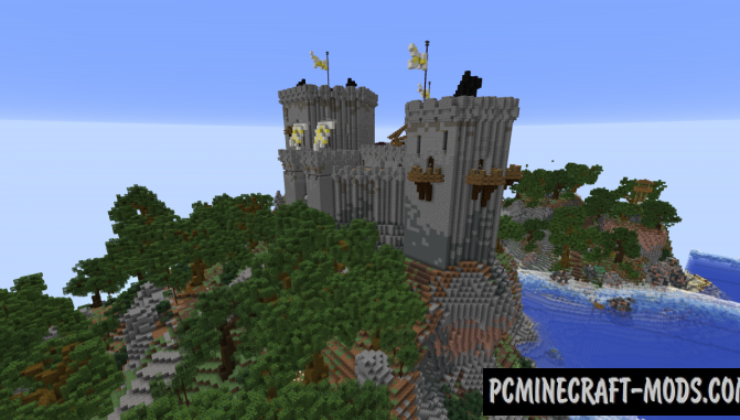 Clash of Cultures - Castle Map For Minecraft