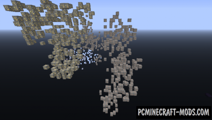 Realistic Ore Veins - Generation Mod For MC 1.15.2, 1.14.4