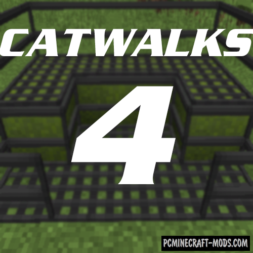 Catwalks 4 - Decor, Mech Mod For Minecraft 1.12.2