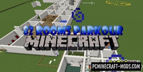 82 Rooms Parkour Map For Minecraft
