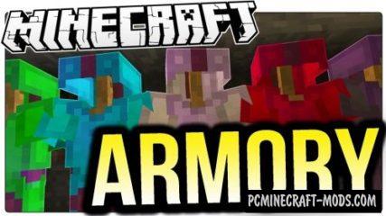 Armory Mod For Minecraft 1.10.2, 1.7.10