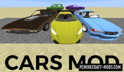 Cars and Engines Mod For Minecraft 1.12.2, 1.10.2