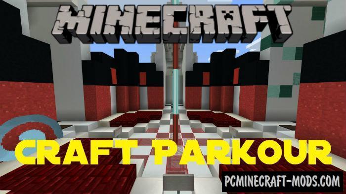 Craft Parkour Minecraft Pe Bedrock Map 1 9 0 1 8 1 7 Pc Java Mods