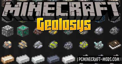 Geolosys - Technology Mod For Minecraft 1.19.2, 1.18.1, 1.16.5, 1.12.2