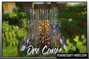 Ore Canes - Farm Mod For Minecraft 1.15.2, 1.14.4, 1.12.2