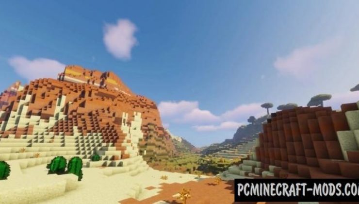 Realistic World Generation Mod For Minecraft 1.12.2