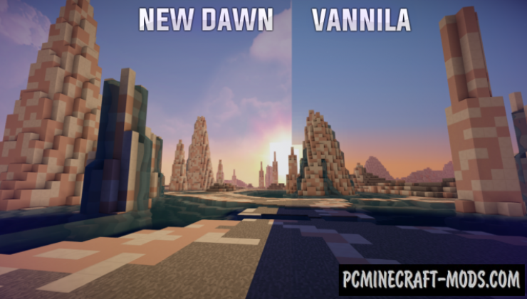 New Dawn 32x Resource Pack For Minecraft 1.12.2