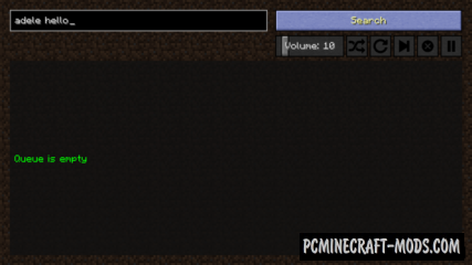 Music Player - GUI Mod For Minecraft 1.20.1, 1.19.4, 1.18.2, 1.16.5