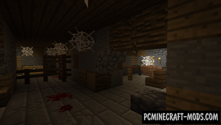Cursed Cellar 2.0 (update) - Horror Map For MC