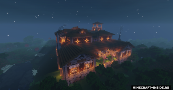 Woodland Mansion Transformation Map For Minecraft 1.14.1 