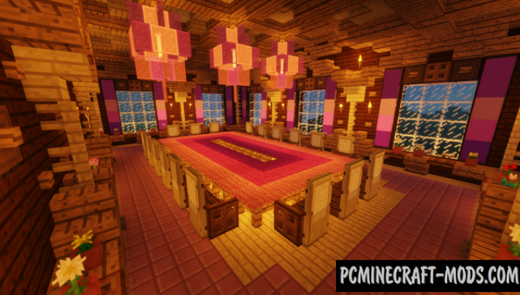 Woodland Mansion Transformation Map For Minecraft