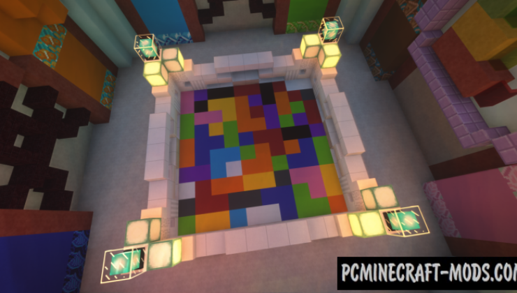 RG Block Party - Minigame Map For Minecraft
