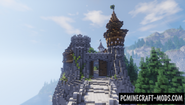 Old Fallen Castle Map For Minecraft