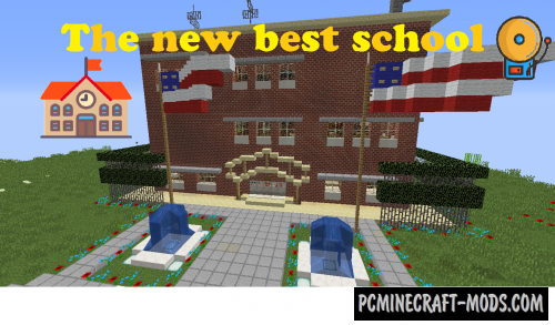 The New Best School - City Map For Minecraft