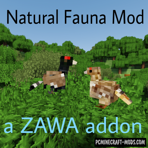 Natural Fauna - Creature Mod For Minecraft 1.12.2