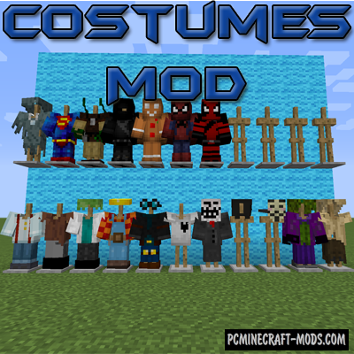 Costumes - Decor Armor Mod For Minecraft 1.16.5, 1.12.2