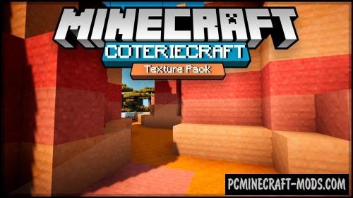 Coterie Craft 16x, 32x Resource Pack For Minecraft 1.19.3, 1.18.2